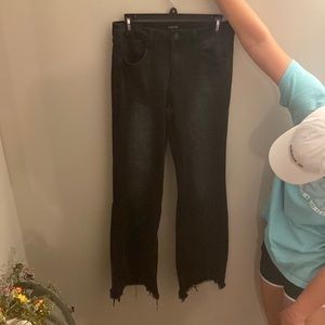 Black Flare Jeans